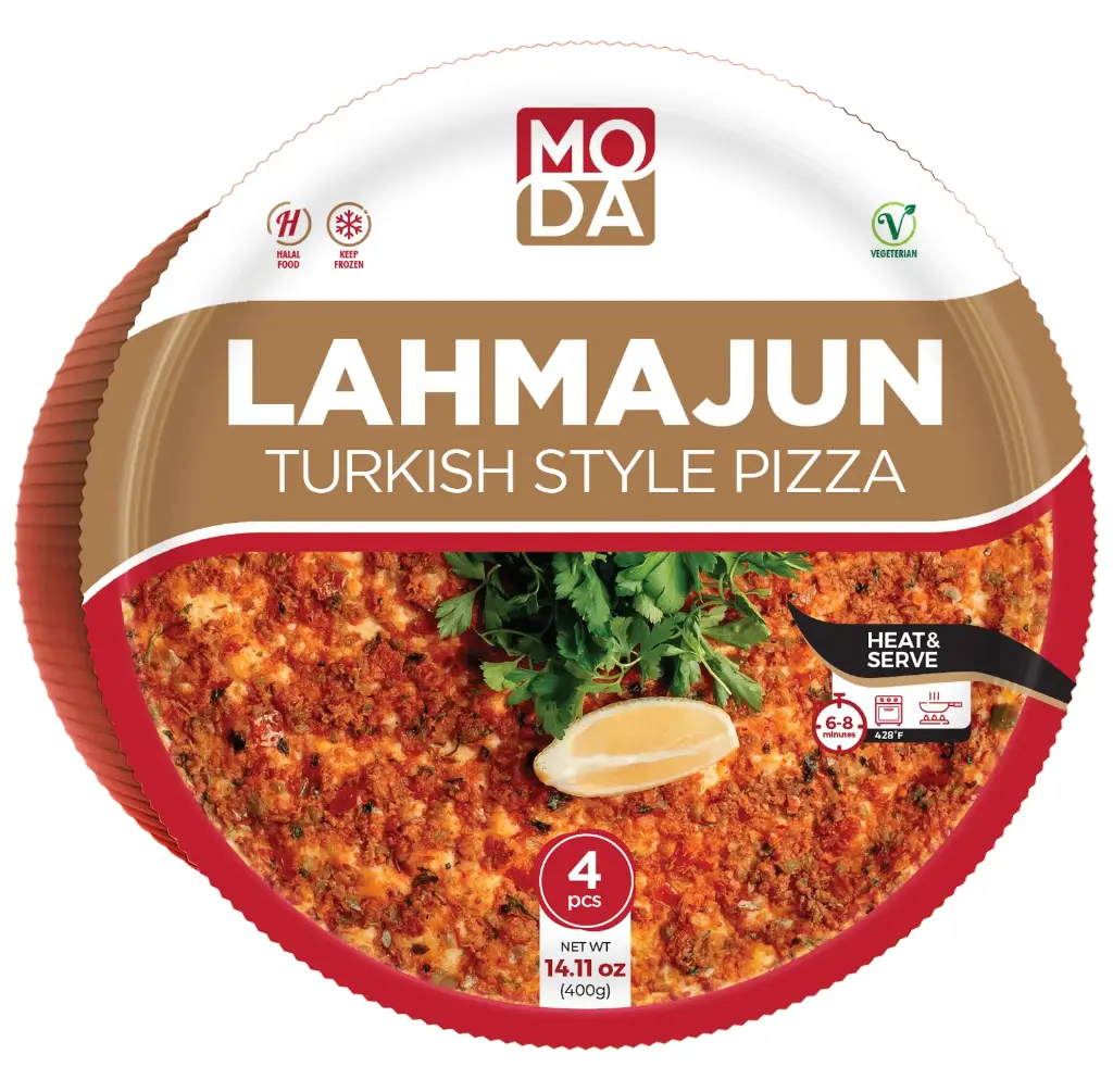 Vegan Classic Lahmajun, 4pcs, 14.11oz (400g) x 12pack - #681099