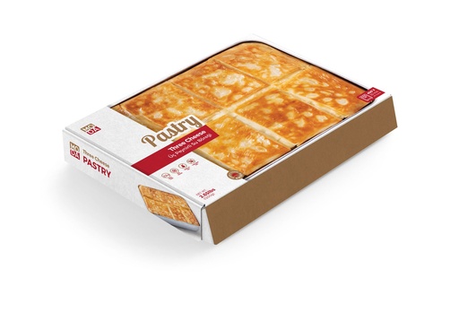Borek, Three Cheese Pastry, 8pcs, 2.75lbs (1250g)  -  #680078