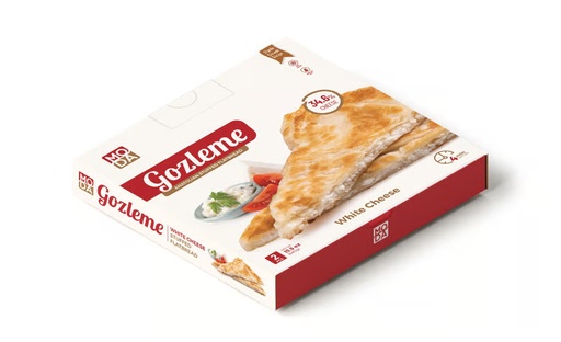 Gozleme, Stuffed Flatbread, White Cheese, 2pcs, 15.5oz (440g) x 12pack - #340065