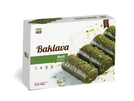 Baklava, Roll with Pistachio, Gift Pack, 12pcs, 11oz (312g) x 16pack - #520196