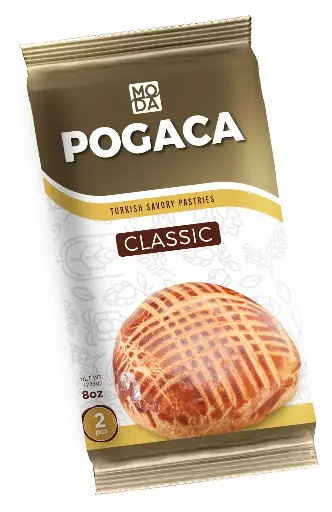 Pogaca, Classic, 4oz (112g) x 2pcs x 18pack - #340201