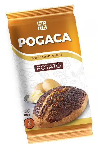 Pogaca, Potato, 4oz (112g) x 2pcs x 18pack - #340195