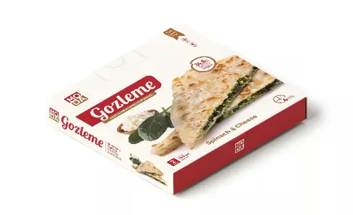 Gozleme, Stuffed Flatbread, Spinach & Cheese, 2pcs, 15.5oz (440g) x 12pack - #520646